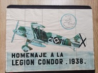 PROPAGANDA A4 Nierozcięte kupony zaopatrzeniowe , hiszpańska wojna domowa