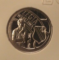 5 ZŁ ZŁOTYCH 2016 LEGIA WARSZAWA GCN PR70 + 2 FOLDERY NBP - JĘZYK ANG i POL