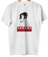 KOSZULKA SASUKE ANIME T-SHIRT MĘSKA NARUTO MANGA