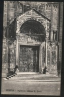 Verona. Ingesso Chiesa S. Zeno - 1910