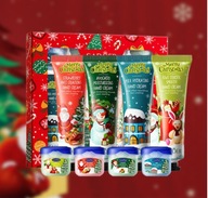 Boże Narodzenie, Zestaw Prezentowy, 4 Kremy Do Rąk, 4 Balsamy Do Ust