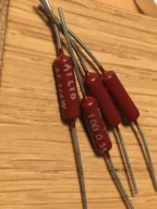 4x Rezystor AT 10 Ohm, 0,5%, 0,125 W