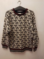 VIGDIS HARALDSEN NORWESKI SWETER M\L WEŁNA SWETR