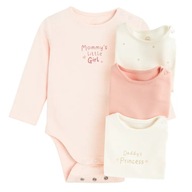 Cool Club Body dziewczęce z długim rękawem, Nowe, 4 szt., 74/80