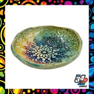 Ceramiczny talerzyk ręcznie wykonany