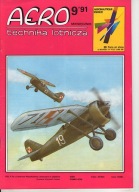 Aero technika lotnicza 9/1991 PZL P.7