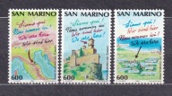 SAN MARINO** Europejski Rok Turystyki Mi 1435-37