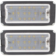LAMPKI LED PODŚWIETLENIE TABLICY REJESTRACYJNEJ do Fiat 500 2007-