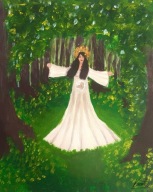 Autorski plakat artystyczny „The joy of New Life”