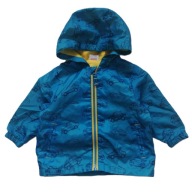 MINICLUB kurtka przeciwdeszczowa chowana w kieszeń plecak 68/74 cm