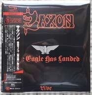 Saxon The Eagle Has Landed - Live SHM-CD Cardboard (mini LP) Japan 2025