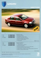 PROSPEKT DACIA LOGAN. SERIA LIMITOWANA ARCTICA