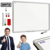 TABLICA SUCHOŚCIERALNA MAGNETYCZNA RAMA ALUMINIOWA 90X60 CM 60X90 + GRATISY