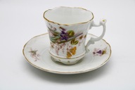 ANTYCZNY ZESTAW KAWA - HERBATA PORCE. CARL TIELSCH 1875-1900 r STARY ŚLĄSK