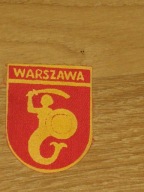 WARSZAWA naszywka z PRL