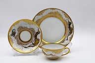 ZESTAW KAWA - HERBATA RĘCZNIE MALOWANE W DREŹNIE-DRESDEN - SAKSONIA