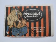 Providol - mydło na podróż - zalepka reklamowa