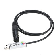 Adapter sterownik USB na DMX - LIXADA