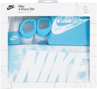 NIKE - DUŻY KOMPLET NIEMOWLĘCY 4 PRODUKTÓW PREZENT BABY SET 0-6 MIESIĘCY