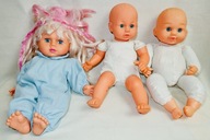 3 lalki z bobasami
