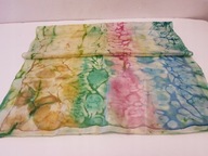 FULAR PLASTRON MĘSKI SZALIK ELEGANCKI JEDWABNY