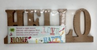 śliczne nowe literki HELLO HOME&YOU !