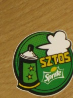SPRITE SZTOS oryginalna naklejka
