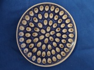 Talerz porcelanowy dekoracyjny styl turecki Kutahya 17 cm