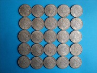 25 sztuk monet 1 dolar 1749- zestaw