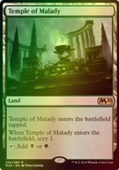 MTG Temple of Malady FOIL Rare M20