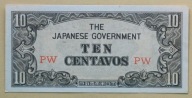 FILIPINY 10 CENTAVOS !!! JAPOŃSKA OKUPACJA !!!