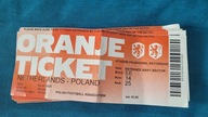 Bilet Holandia - Polska trzy zgięcia