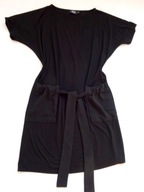 SIMPLE CZARNA WIĄZANA NAKŁADANE KIESZENIE 38