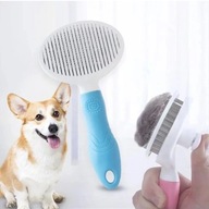 Szczotka do pielęgnacji sierści kota i psa łatwa w czyszczeniu bezpieczna