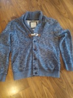 Reserved Męska Szara Bluza Rozpinana Bawełna L