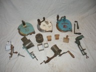 Stare oryginalne krajalnice i młynki - części.