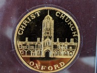Christ Church Cathedral Oxford medalion moneta prezent