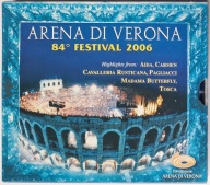Arena Di Verona 84* Festival 2006 Aida Tosca Carmen Pagliacci EX CD Irl