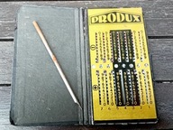 STARY KALKULATOR ręczny PRODUX / KOMPLETNY