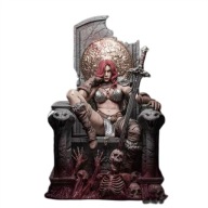 Figurka 3D CA 3D Studios - Red Sonja - 16K - 1:6-POMALOWANA-