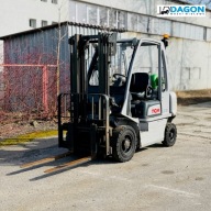 WÓZEK WIDŁOWY Nissan U1D2A25LQ 2500kg, LPG, 2016 rok