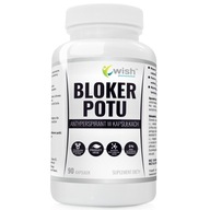 Bloker potliwości szałwia melisa magnez 90 kapsułek Wish Pharmaceutical
