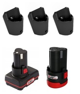 3 x Uchwyt na baterie Parkside 12V X12V / Druk 3D