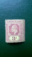 Leeward Islands * 3d KEVI kolonie angielskie brytyjskie