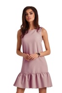 Sukienka Model 263 Lorena Pink IVON (36) WYPRZEDAŻ