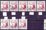 3455 - ZNAKI ZODIAKU - STRZELEC - ODMIANY PAPIERU I FORM DRUKOWYCH - KASOWA