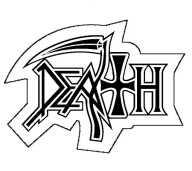 Death - Naklejka 5,5x7,5cm _ OUTLET