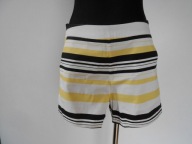 Spodenki wysoki stan w paski roz 38 SUPER