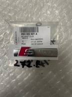 ZNACZEK EMBLEMAT NAPIS SLINE S-LINE AUDI A6 C5 C6 8N0 853 601A