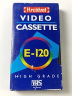 KRUIDVAT HG E-120 KASETA VIDEO VHS MAGNETOWID